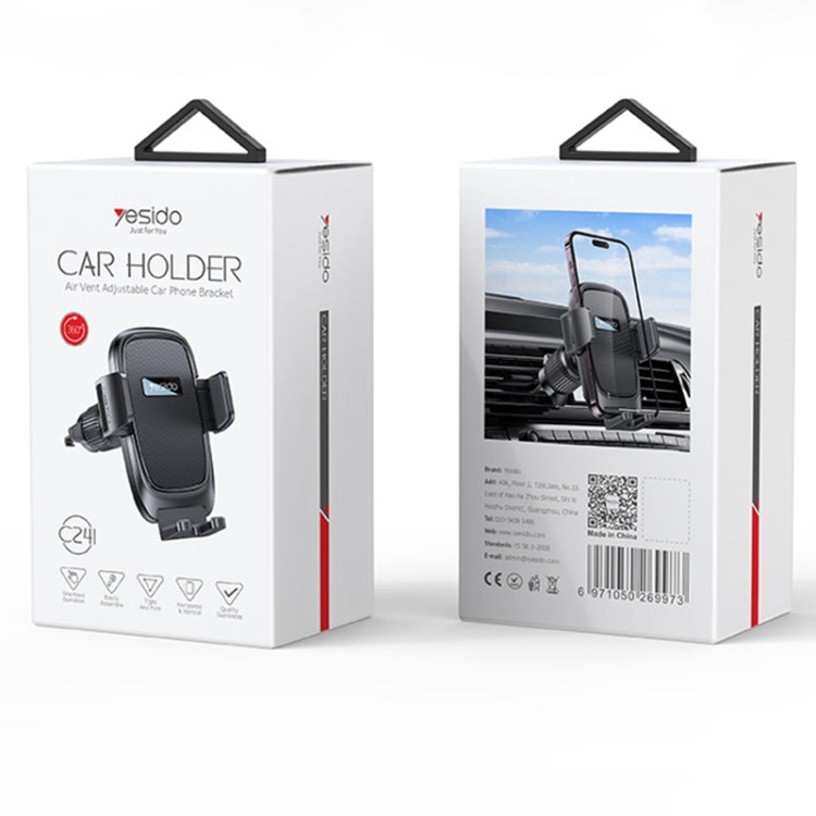 Yesido C241 Adjustable Car Air Vent Mobile Phone Holder by Yesido
