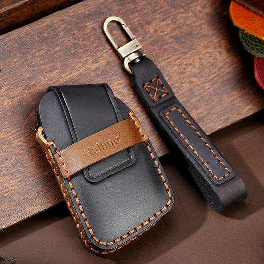 For Cadillac / CT5 / CT6 / XT6 C088 Car Key Leather Protective Case (Black) by buy2fix