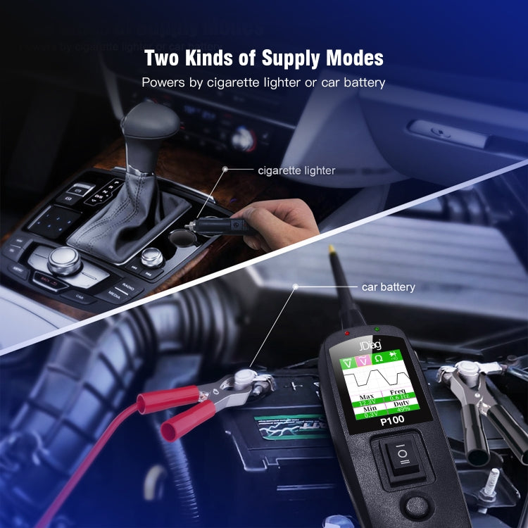 TopDiag P100 Car Circuit Intelligent Analyzer Diagnostic Instrument, Cable Length: 2m by buy2fix