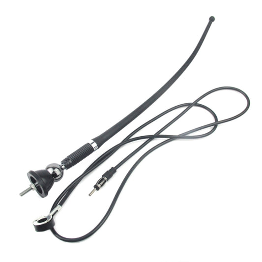36cm Car Audio Roof Antenna, Mounting Hole Diameter: 10mm by buy2fix