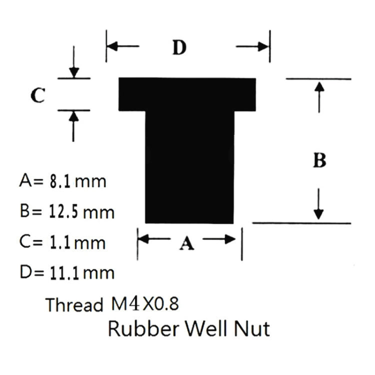 20 in 1 M4 Universal Motorcycle Windshield Brass Nuts by buy2fix