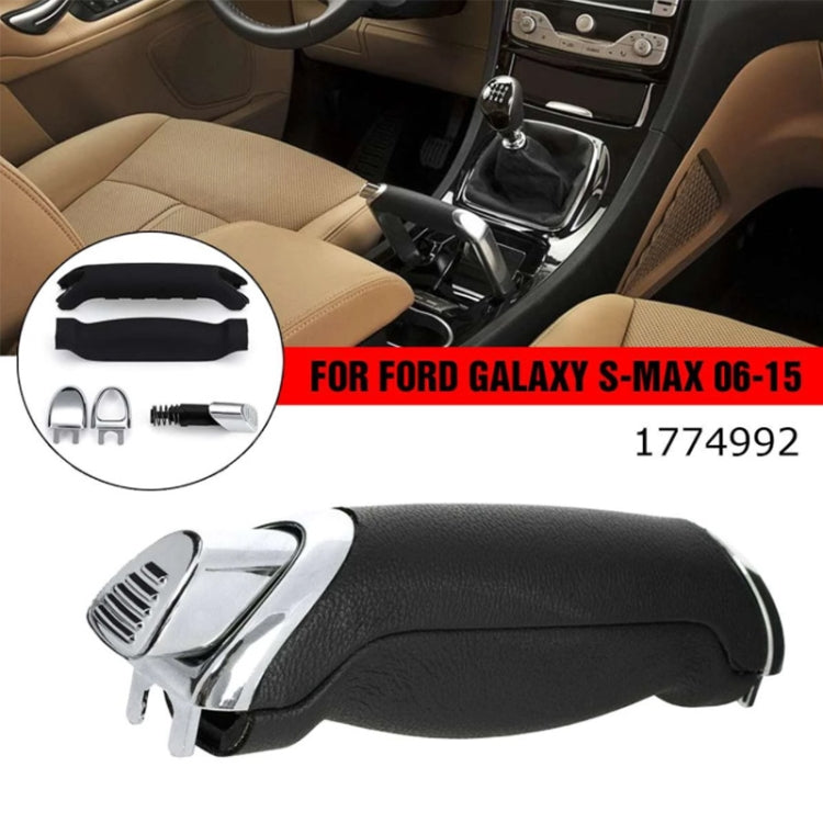 For Ford S-MAX 2006-2015 Car Hand Brake Handle + Hand Brake Cable Set 1774992 by buy2fix