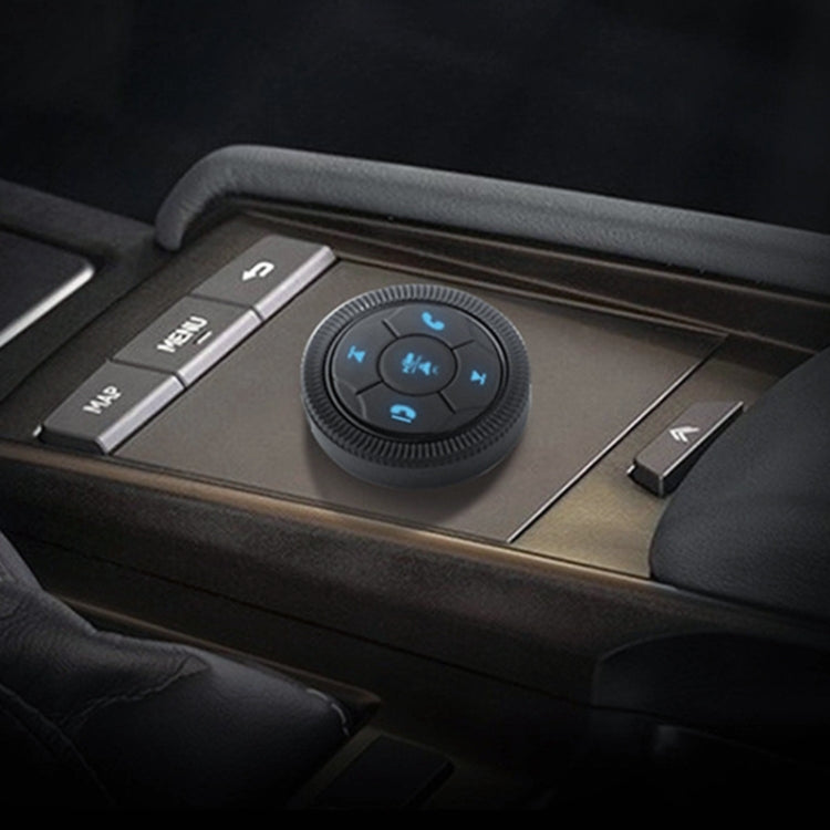 DQX-999A Multifunctional Steering Wheel Button Controller Car DVD Screen Wireless Remote Control (Silver) by buy2fix