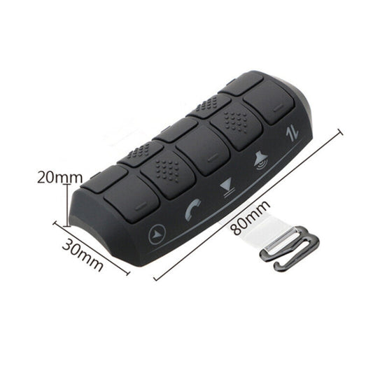 Universal Steering Wheel Controller Multifunctional Wireless DVD Navigation Key Remote Controller by buy2fix