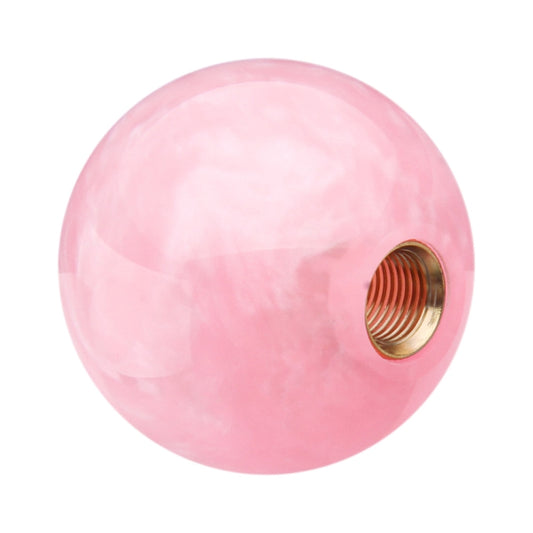 Car Modified Marble Star Gear Head Shifter Cover with Adapter (Pink) by buy2fix