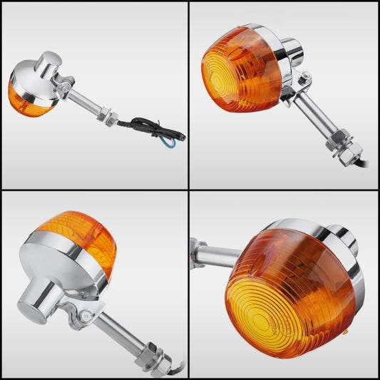 2pcs For Honda CT90 XL100 CM125 CB400 CB750 Motorcycles LED Turn Signal Light by buy2fix