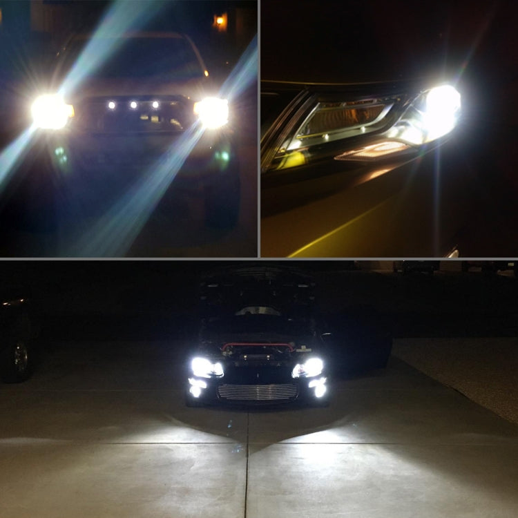 K11 1 Pair H7 12V / 85W / 6000K / 9000LM Car LED Headlight (White Light) by buy2fix