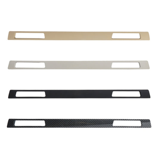 For BMW 3 Series E90 Left Driving Dashboard Water Cup Holder Decorative Frame 5145 7138 798(Beige) by buy2fix