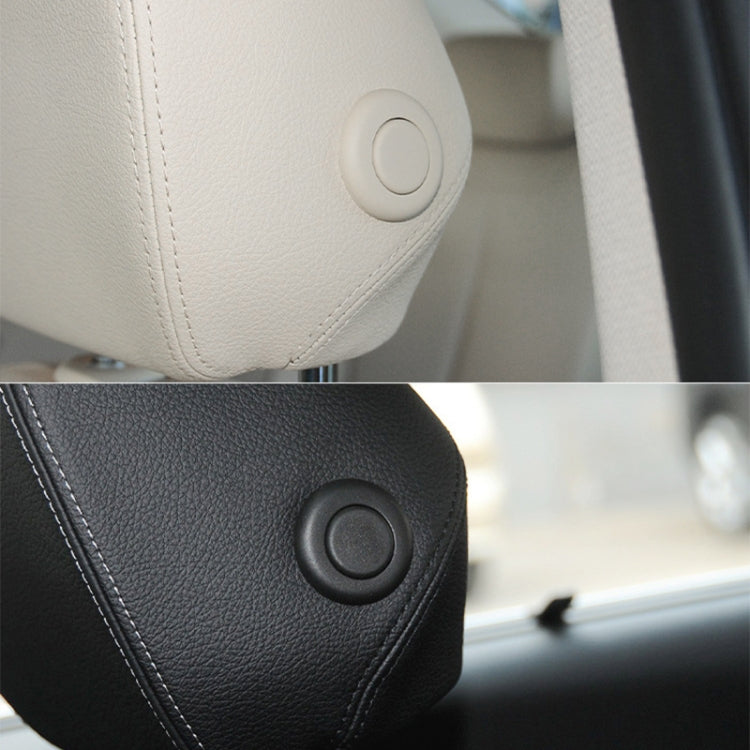 For BMW 3 Series F30 Left Driving Car Front Headrest Switch Button 5210 7362 619(Beige White) by buy2fix