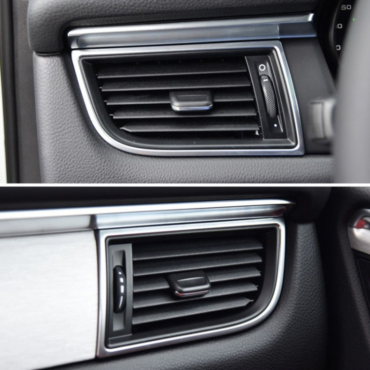 For Porsche Macan Left Driving Car Left and Right Air Conditioning Air Outlet Paddle 95B819702D-1 by buy2fix
