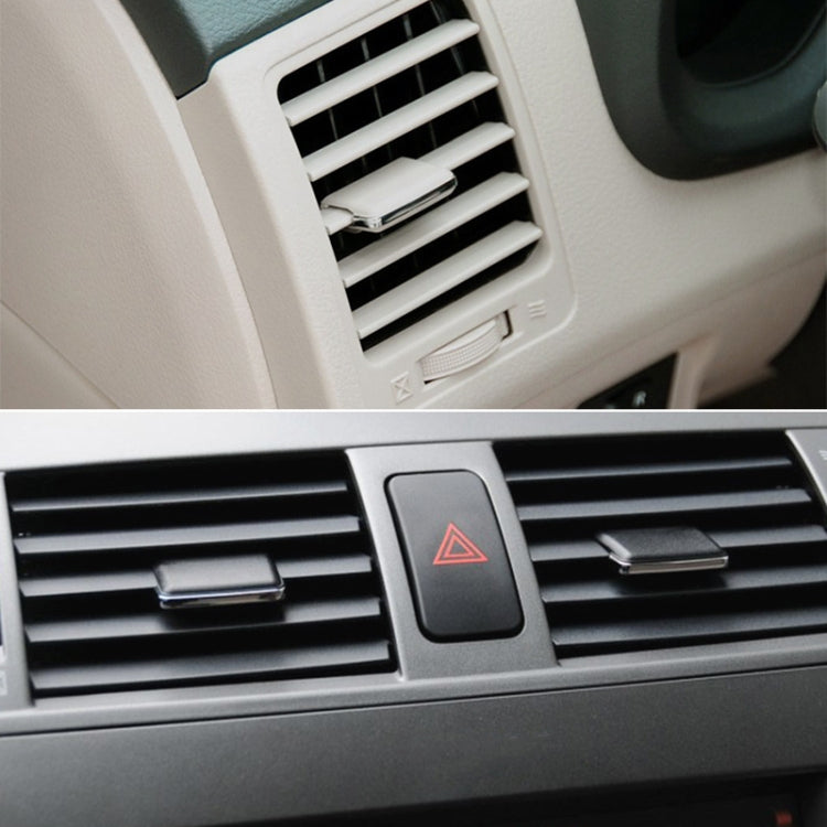 For Toyota Corolla Left-hand Drive Car Middle Air Conditioning Air Outlet Paddle by buy2fix
