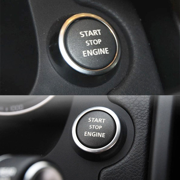 One-key Start Engine Stop Switch Button for Land Rover Freelander 2, Left Driving (Green) by buy2fix