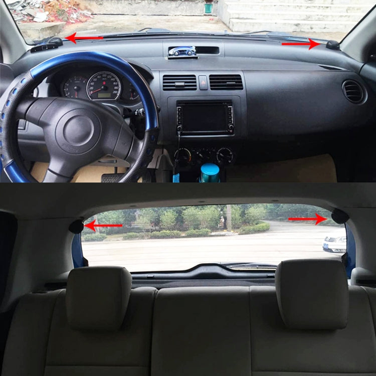 TP-008A 2pcs 500W 105dB Car Dome Tweeter Audio Loudspeaker Treble Speaker by buy2fix