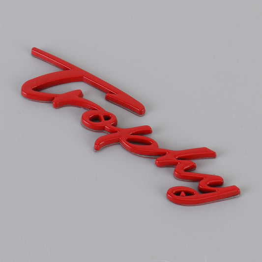 Car TROPHY Personalized Aluminum Alloy Decorative Stickers, Size: 11.5x2.5x0.35cm (Red) by buy2fix