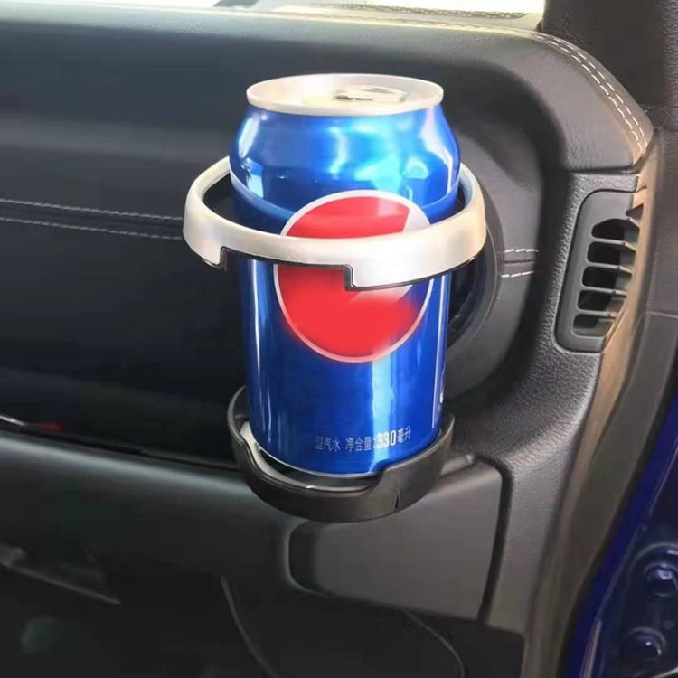 For Jeep Wrangler JK 2007-2017 JL / JT 2018+ Car Air Conditioner Air Vent Water Cup Holder (Red) by buy2fix