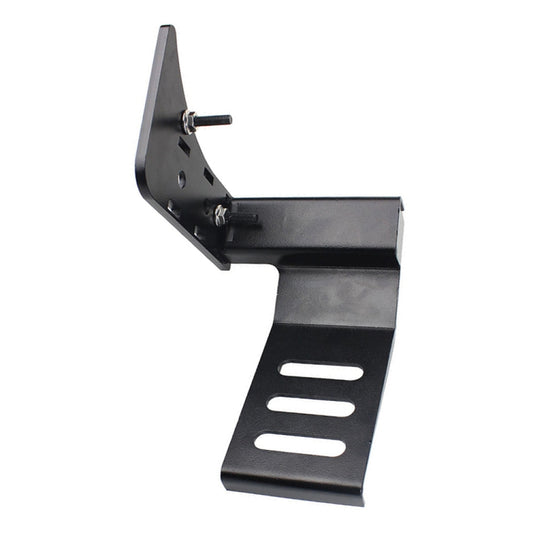 For Jeep Wrangler JL 2018-2019 Car Modification Curved Metal Left Foot Rest Pedal by buy2fix