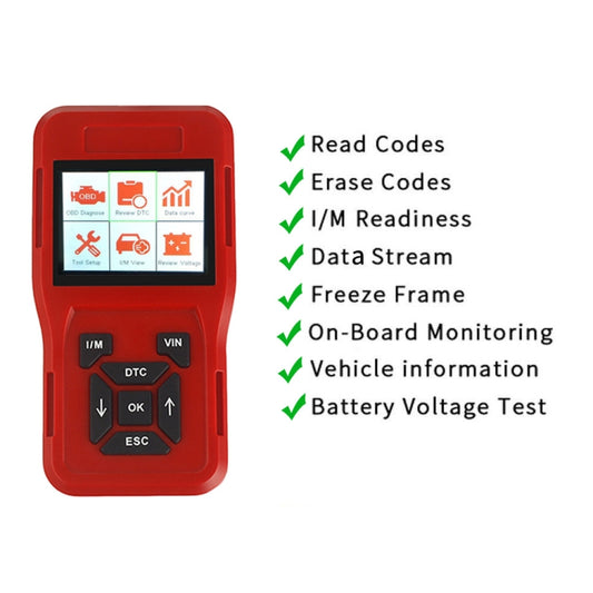 TK209 Car Mini Code Reader OBD2 Fault Detector Diagnostic Tool by buy2fix