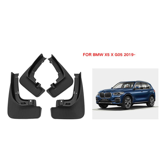 For BMW X5 X G05 2019-2023 4pcs/Set Car Auto Soft Plastic Splash Flaps Fender Guard by buy2fix