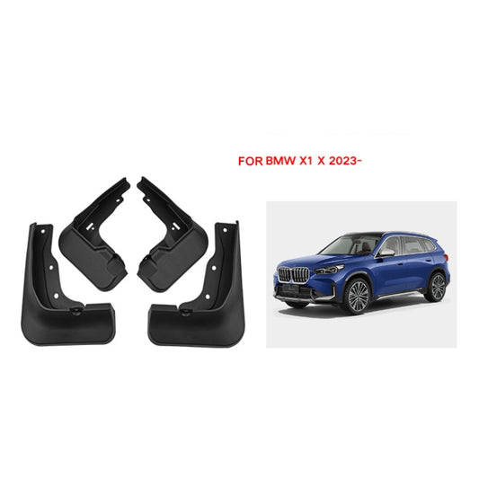 For BMW X1 X 2023 4pcs/Set Car Auto Soft Plastic Splash Flaps Fender Guard by buy2fix