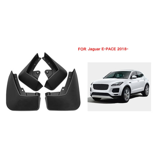 For Jaguar E-pace 2018-2023 4pcs/Set Car Auto Soft Plastic Splash Flaps Fender Guard by buy2fix