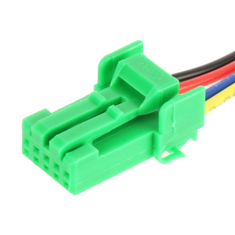 TS-202 For Toyota Blue-green Light Car Small Dual Control Switch with Lock by buy2fix