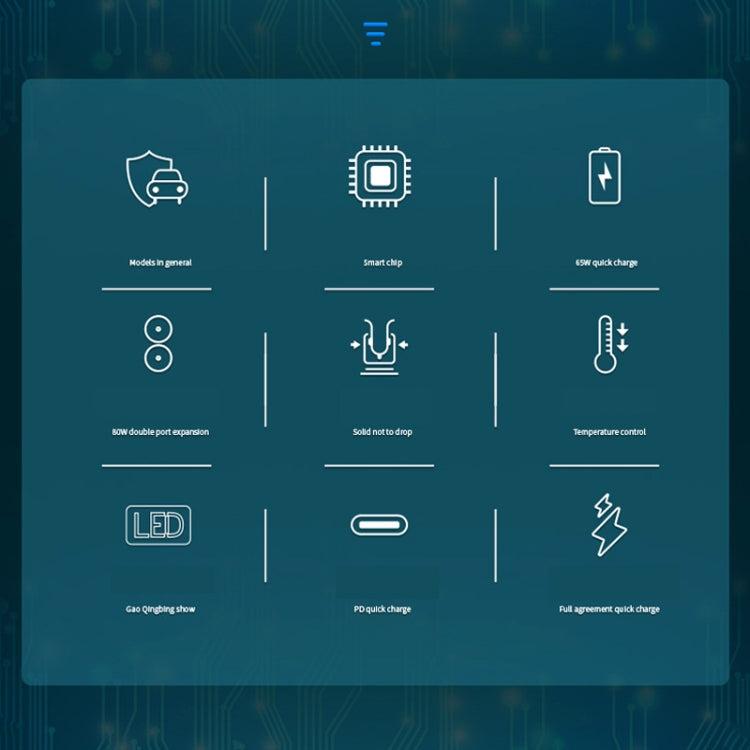 Ozio CL48TC 66W PD 20W + USB Dual Port Multi-function Car Charger with Dual Cigarette Lighters by ozio