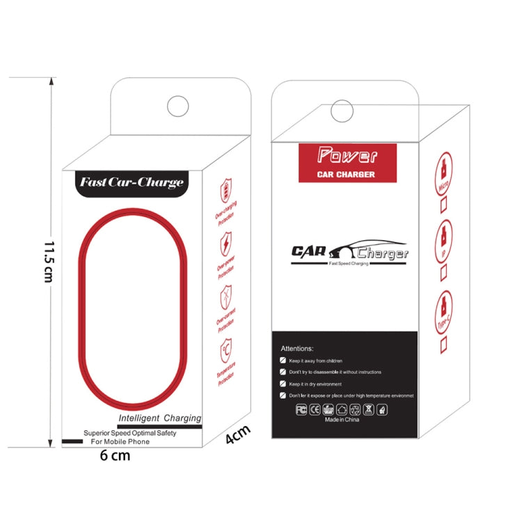 3.1A 5 in 1 Digital Display Car Charger with Voltmeter by buy2fix