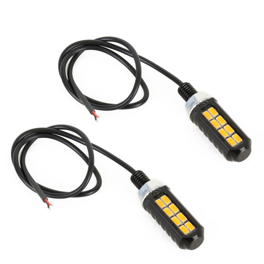 1 Pair DC12V 1W Car / Motorcycle License Plate Light by buy2fix