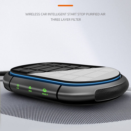 Car Negative Ion Air Purifier with 2 Solid Aromatherapy Sticks (Black) by buy2fix