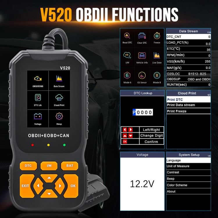 Handheld Portable Car Engine Fault Diagnostic Tool by buy2fix