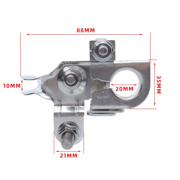 926-879 Positive Negative Battery Terminal for Ford / Lincoln by buy2fix