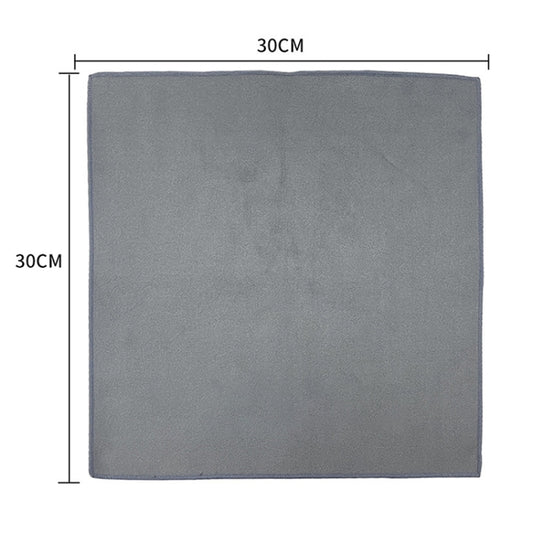 For Tesla General Car Microfiber Towel Cleaning Rag, Style: No LOGO, Size: 30 x 30cm by buy2fix