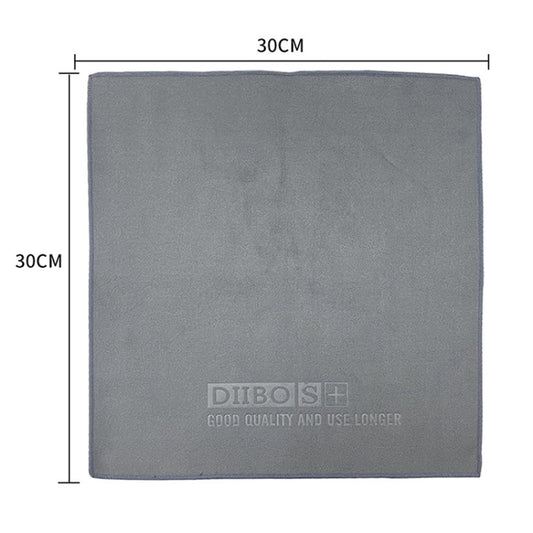 For Tesla General Car Microfiber Towel Cleaning Rag, Style: With LOGO, Size: 30 x 30cm by buy2fix