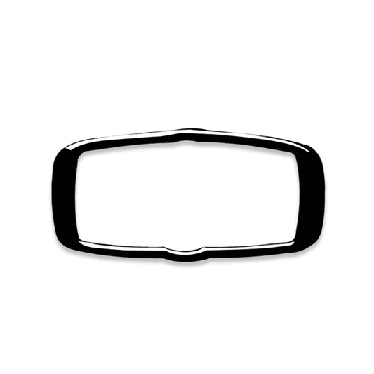 Car Headlight Switch Frame Decorative Sticker for BMW 2008-2013 X5 E70 / X6 E71 / 5 Series E60 2008-2010, Left and Right Drive Universal(Black) by buy2fix