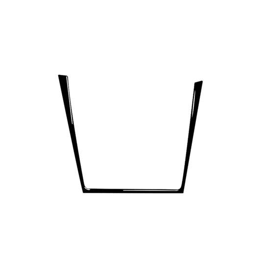 Car Left Drive Water Cup Holder Decorative Sticker for BMW E70 X5 / E71 X6 2009-2013(Black) by buy2fix