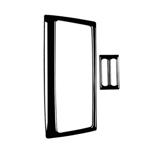 Car Rear Seat Air Vent Type A Decorative Sticker for BMW E70 X5 / E71 X6 2009-2013, Left and Right Drive Universal(Black) by buy2fix