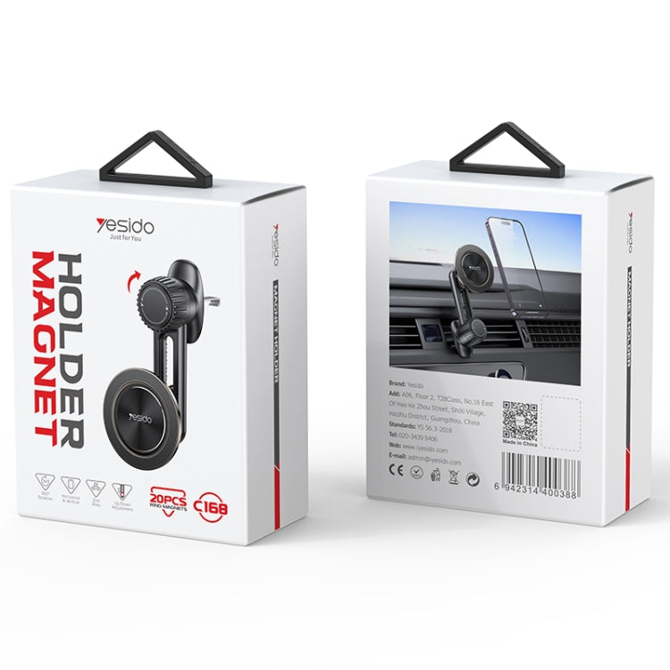 Yesido C168 MagSafe Magnetic Car Air Vent Phone Holder by Yesido