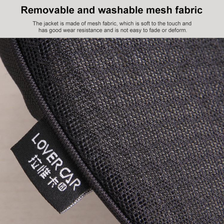 Car mini Seat Cushion Breathable Lumbar Seat Mat (Beige) by buy2fix