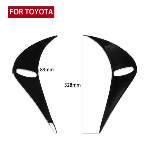 Pair Car Rear Lamp Eyebrow Soft Decorative Sticker for Toyota GT86 2013-2020 by buy2fix