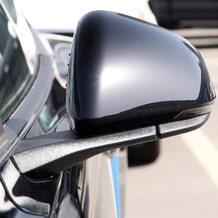 For Ford Mustang 2015-2020 Car Rearview Mirror Decorative Sticker, Left and Right Drive Universal (Black) by buy2fix