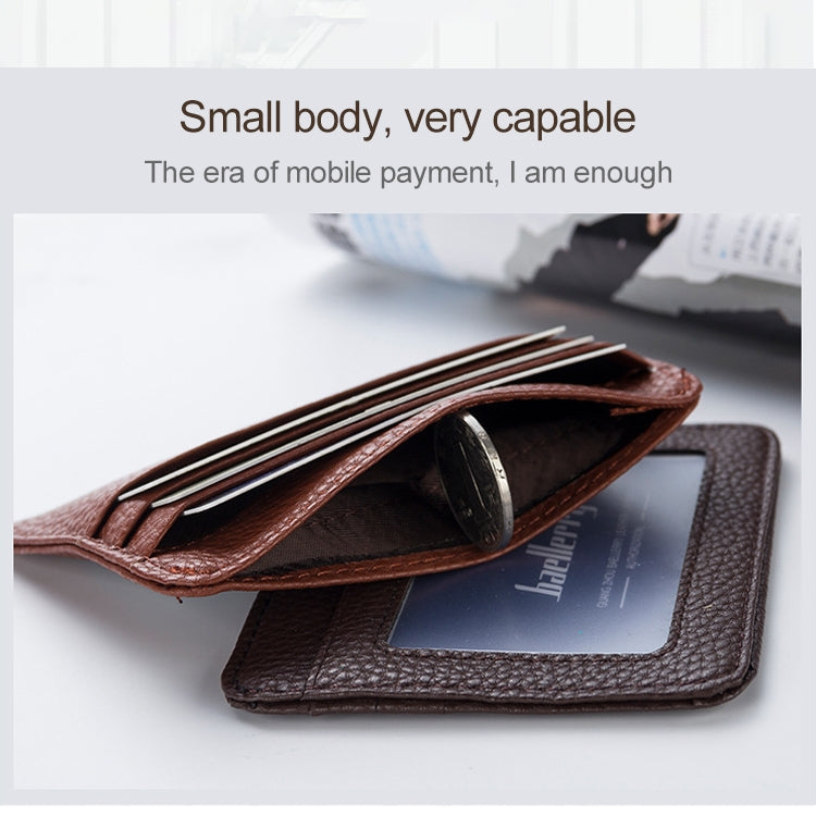 KB37 Antimagnetic RFID Litchi Texture Leather Card Holder Wallet Billfold for Men and Women (Purple) by buy2fix