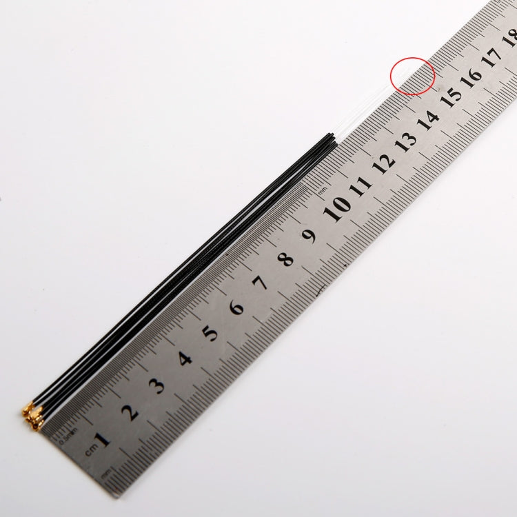 25 PCS iFlight 15cm 2.4G IPEX 4 Port FPV Racing Drone Receiver Antenna Gold Plated Ipex Header For Futaba FlySky Aircraft Receiver Replacement Antenna by IFLIGHT