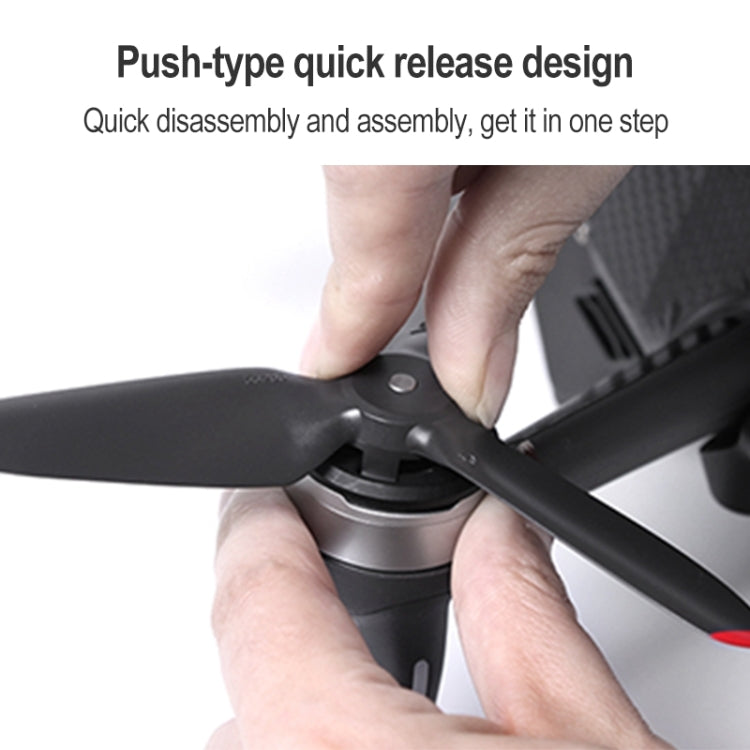 2 Pairs Sunnylife 5328S Quick-release Propellers for DJI FPV(Silver) by Sunnylife