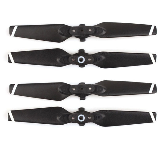 2 Pairs 4730F Foldable Quick-Release CW / CCW Propellers for DJI Spark(White) by buy2fix