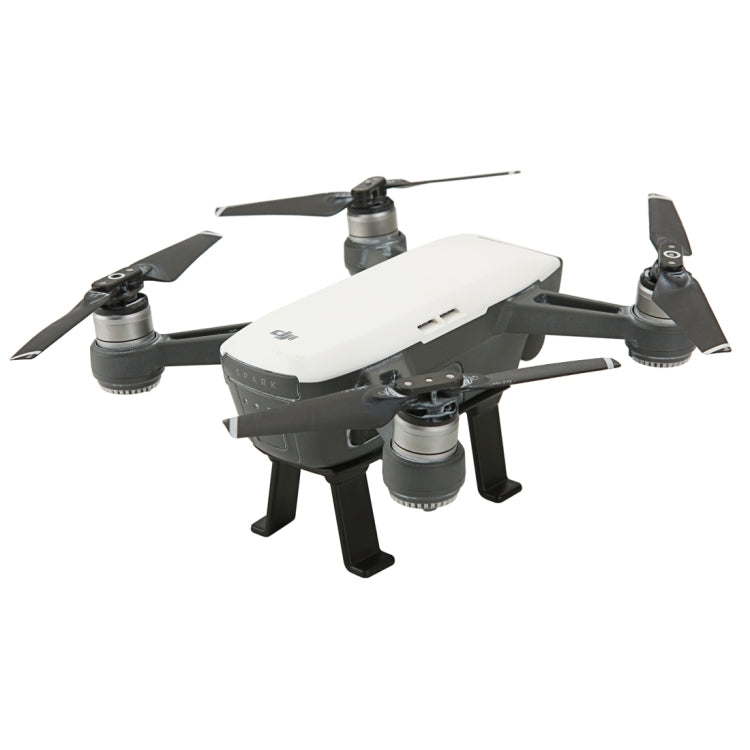 Landing Gear Stabilizers Leg Height Extender Safe Landing Bracket for DJI Spark(Black) by buy2fix
