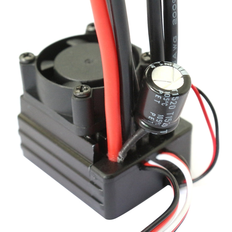 Flycolor Thunder Series 45A Sensorless Brushless Electronic Speed Controller with Fan for RC Car by buy2fix