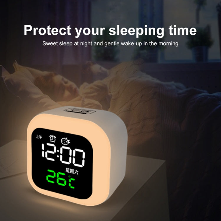 USB Home Smart Clock with Night Light & Memory Function & LED Display by buy2fix