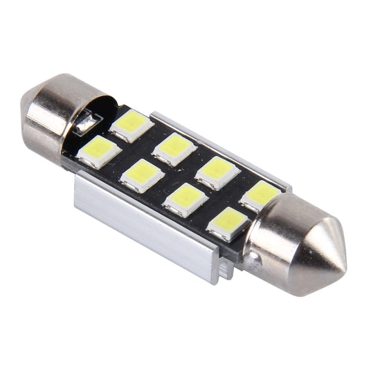 2 PCS 36mm Festoon 3W 300LM White Light 8 LED 3528 SMD Canbus Error-Free Car Reading Lamps, DC 12 by buy2fix