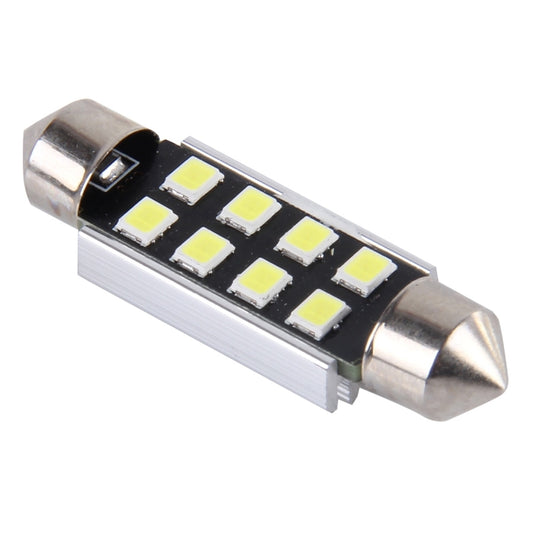 2 PCS 39mm Festoon 3W 300LM White Light 8 LED 3528 SMD Canbus Error-Free Car Reading Lamps, DC 12 by buy2fix