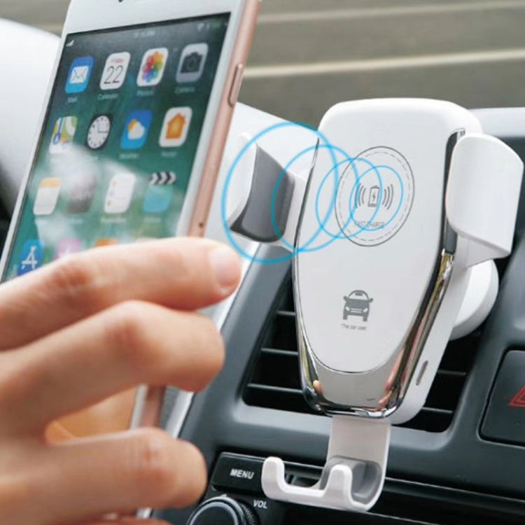 Car Air Outlet Bracket Wireless Charger Qi Standard Wireless Charger(White) by buy2fix